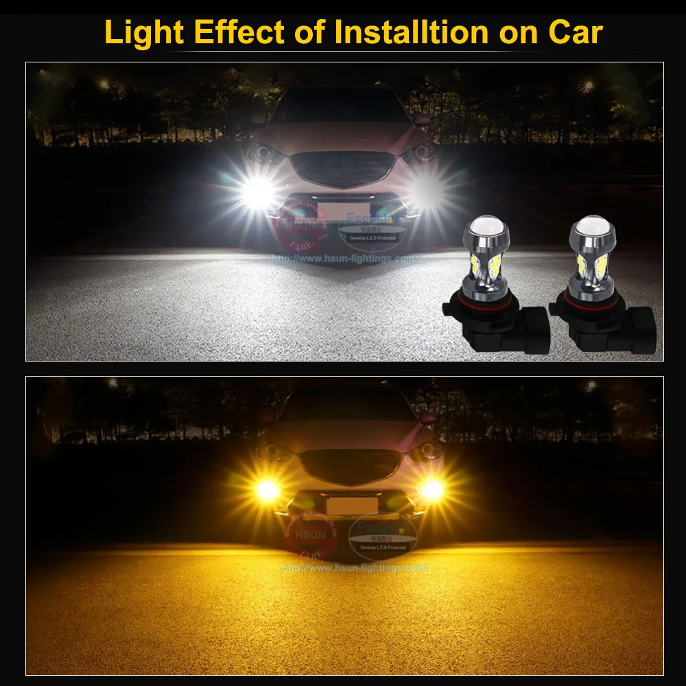 Eseastar 2Pcs Quality White 9006 HB4 16SMD High Bright LED Auto Fog Light Driving Bulbs Signal Light Parking Turn Light Lam
Eseastar 2Pcs Quality White 9006 HB4 16SMD High Bright LED Auto Fog Light Driving Bulbs Signal Light Parking Turn Light Lam