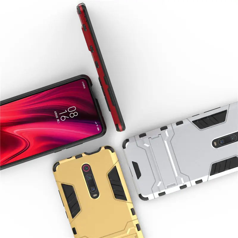 50pcs/lot Hybrid Kickstand Case For Xioami Redmi K20 Pro / 9T Pro 2 in 1 PC+TPU Stand Armor Rugged Shell Coque
50pcs/lot Hybrid Kickstand Case For Xioami Redmi K20 Pro / 9T Pro 2 in 1 PC+TPU Stand Armor Rugged Shell Coque