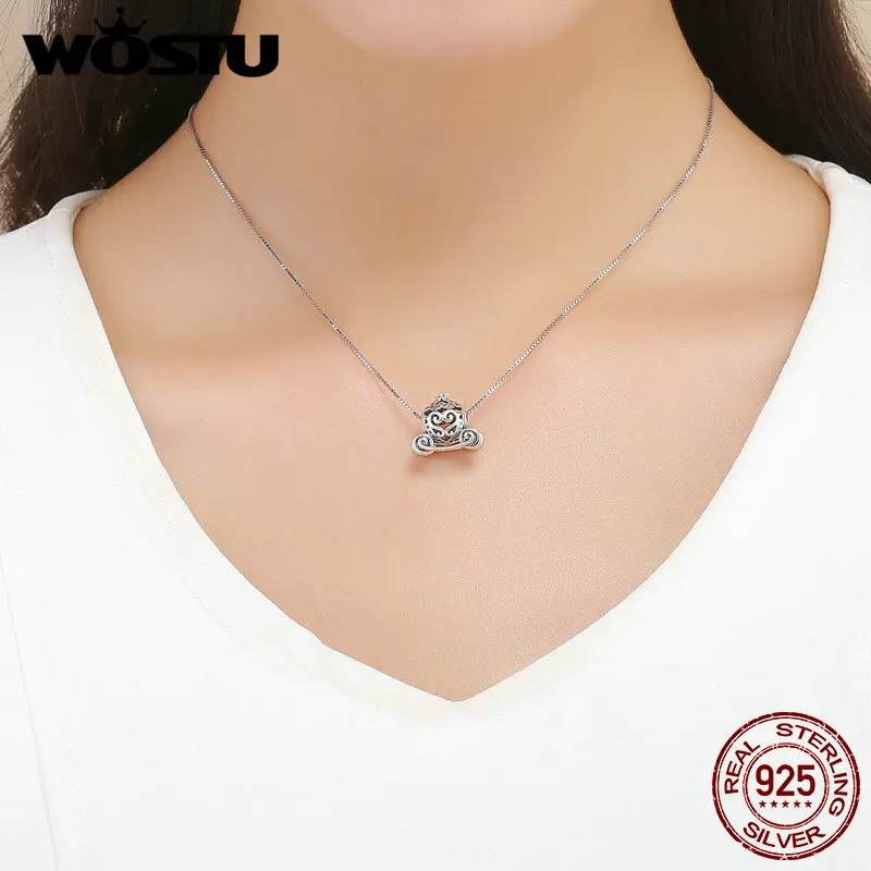 Real 925 Sterling Silver Cinderella's Pumpkin Charm Clear CZ Fit Original Bracelet Pendant Authentic Jewelry C792
Real 925 Sterling Silver Cinderella's Pumpkin Charm Clear CZ Fit Original Bracelet Pendant Authentic Jewelry C792