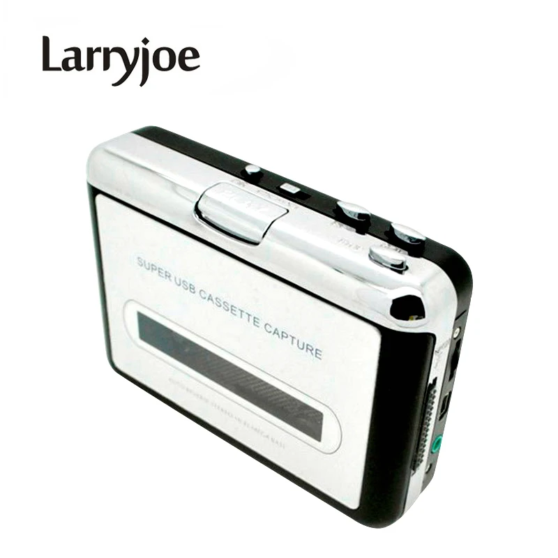 Larryjoe Новое плеер для оцифровки кассет с выходом USB лента к ПК супер Портативный