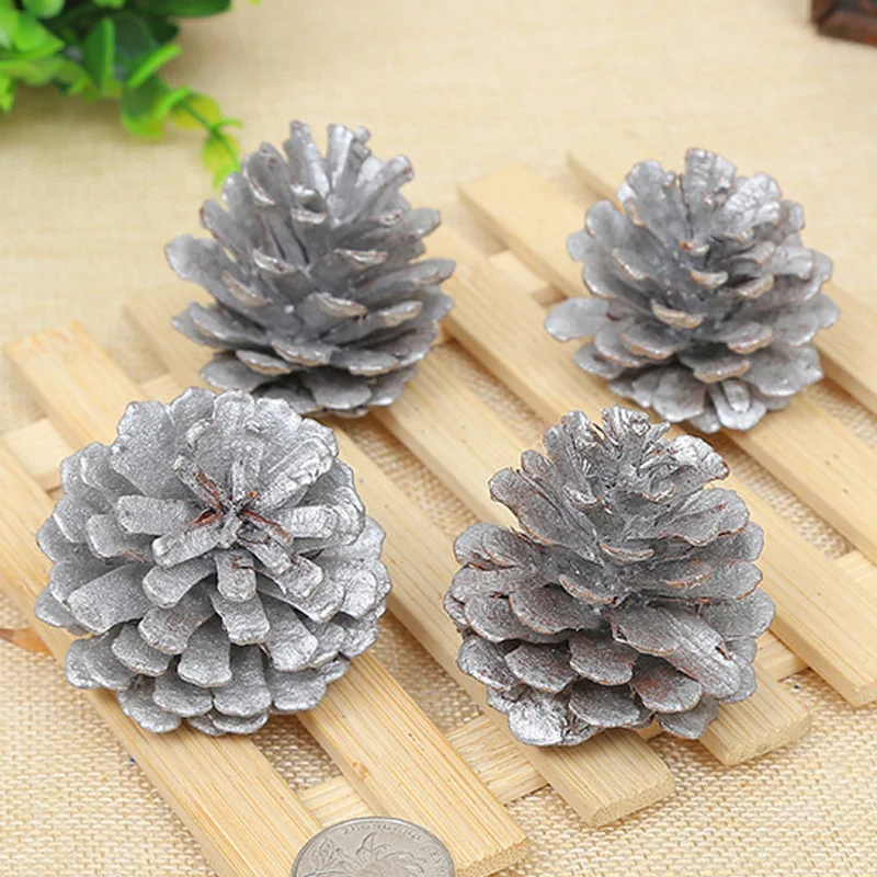 9 PCS /Bag Wooden Gold Silver Pine Cone Christmas Decorations Christmas Tree Hanging Ornament Xmas Tree Decorations Pine Cones
9 PCS /Bag Wooden Gold Silver Pine Cone Christmas Decorations Christmas Tree Hanging Ornament Xmas Tree Decorations Pine Cones