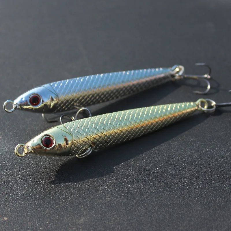 Ocean Fishing Lure Metal Jig Hard Bait 40g Artificial Lures Jigbaits Treble Hook Professional Mackerel Lot 2 Pieces Sale
Ocean Fishing Lure Metal Jig Hard Bait 40g Artificial Lures Jigbaits Treble Hook Professional Mackerel Lot 2 Pieces Sale