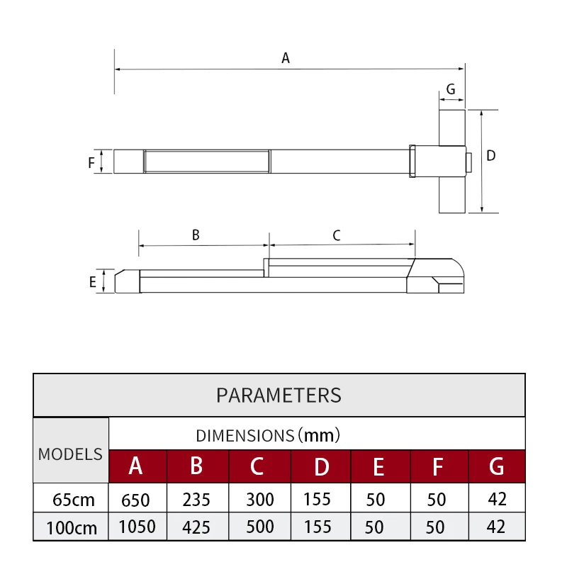 KAIDS Iron Paint Push Bar Exit Device Doorsecurity Bar with Smart Alarm Function Fire Door Locks
KAIDS Iron Paint Push Bar Exit Device Doorsecurity Bar with Smart Alarm Function Fire Door Locks