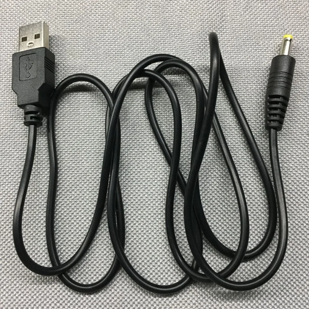 FZQWEG 10 шт. кабель для PSP 1000 2000 3000 USB зарядный к DC 4 0x1 7 мм штекер 5 в питания шнур |