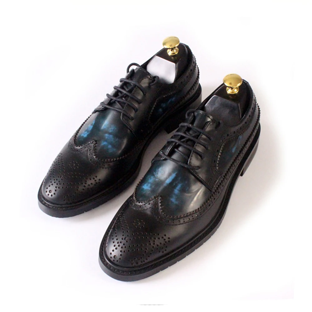 mens dress shoes Original stitching handmade Bullock men's shoes genuine leather chaussure homme
mens dress shoes Original stitching handmade Bullock men's shoes genuine leather chaussure homme