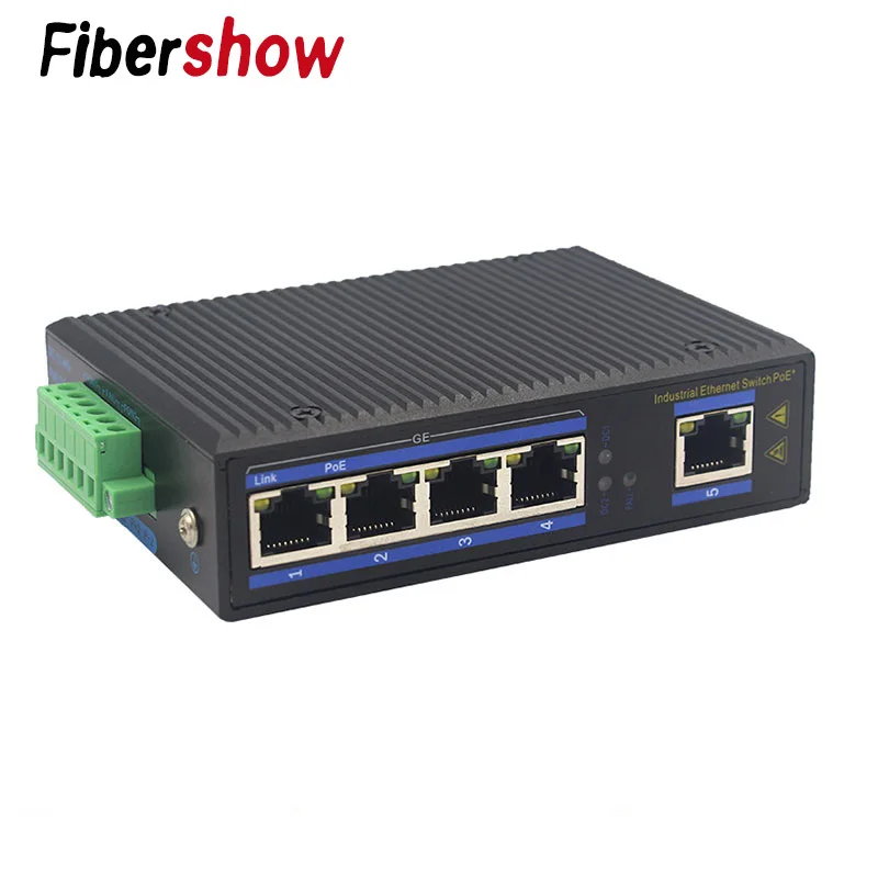 5 Port Industrial Ethernet Network Switch 10/100/1000m Signal Strengthen DIN Rail Type
5 Port Industrial Ethernet Network Switch 10/100/1000m Signal Strengthen DIN Rail Type