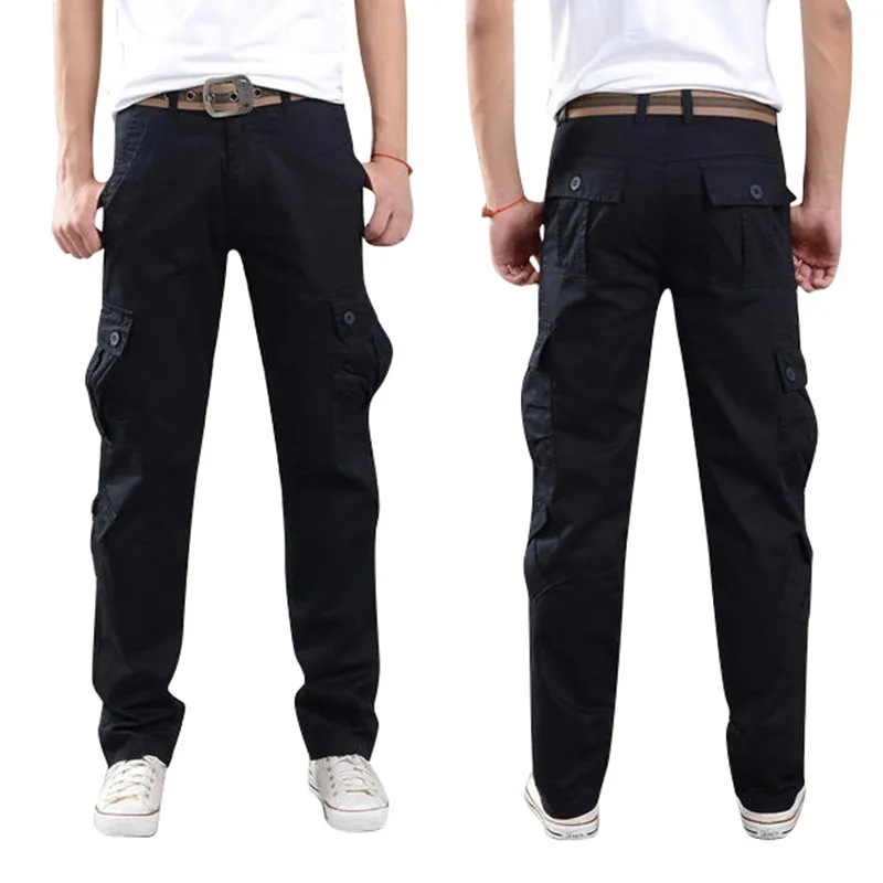 cargo pants Mens Military Multi-pockets Baggy Men Pants Casual Trousers Overalls Army Pants high quality
cargo pants Mens Military Multi-pockets Baggy Men Pants Casual Trousers Overalls Army Pants high quality