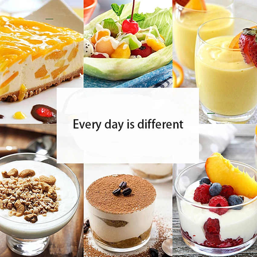 Electric Yogurt Maker Home Stainless Steel Liner Constant Temperature Fermentation Automatic Yogurt Machine 220V
Electric Yogurt Maker Home Stainless Steel Liner Constant Temperature Fermentation Automatic Yogurt Machine 220V