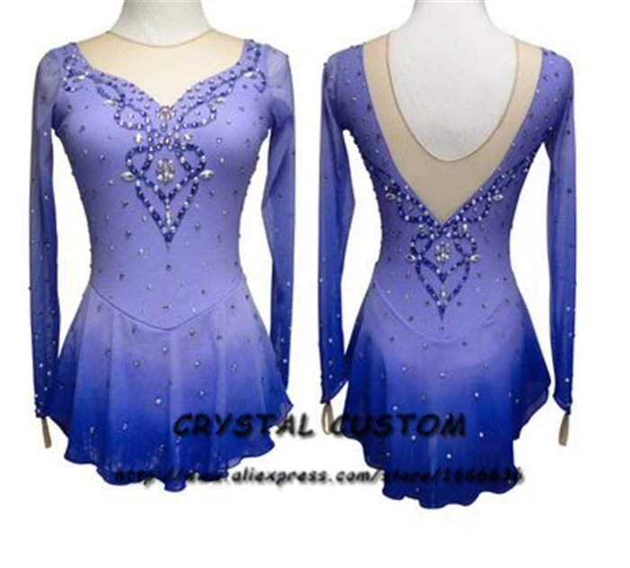 Crystal Custom Ice Figure Skating Dresses For Girls New Brand Ice Skating Dresses For Competition DR4507
Crystal Custom Ice Figure Skating Dresses For Girls New Brand Ice Skating Dresses For Competition DR4507