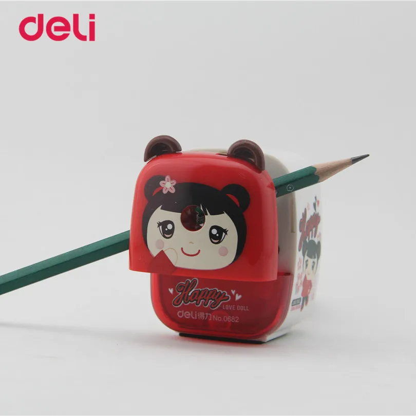 Deli kawaii School Supplies Pencil sharpener for student stationery cute pencil sharpener Hand Crank manual Mechanical sharpener
Deli kawaii School Supplies Pencil sharpener for student stationery cute pencil sharpener Hand Crank manual Mechanical sharpener