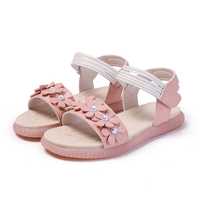 COZULMA Kids Girls Cute Flowers Beach Sandals Shoes Children Non-slip Rubber Sole Sandals Summer Shoes Size 27-37
COZULMA Kids Girls Cute Flowers Beach Sandals Shoes Children Non-slip Rubber Sole Sandals Summer Shoes Size 27-37