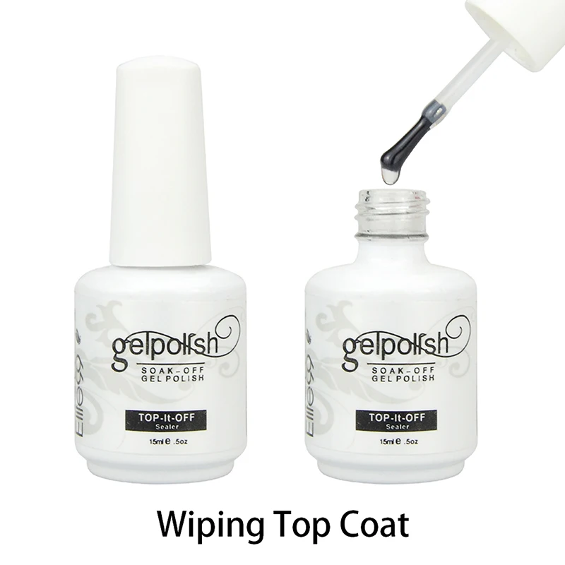 Elite99 Gelpolish 15ML Wiping Top Coat UV LED Gel Polish Sealer Nail Art Salon Shiny Professional Protect Clear UV Nail Gel
Elite99 Gelpolish 15ML Wiping Top Coat UV LED Gel Polish Sealer Nail Art Salon Shiny Professional Protect Clear UV Nail Gel