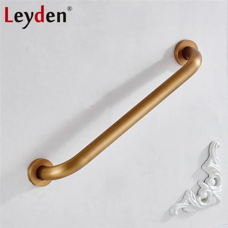 Leyden 30-50cm Antique Brass Grab Bar Safety Handle Wall Mount Copper Handrail Safety Bar for Bathroom Handle Bathroom Accessory
Leyden 30-50cm Antique Brass Grab Bar Safety Handle Wall Mount Copper Handrail Safety Bar for Bathroom Handle Bathroom Accessory