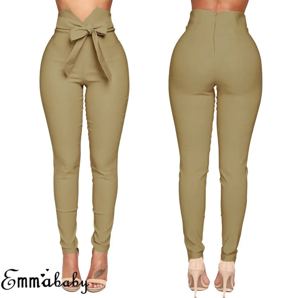 Sexy Women Slim Skinny Pants Stretch High Waist Belted Legging Ladies Casual Drawstring Elastic Long Pencil Trousers
Sexy Women Slim Skinny Pants Stretch High Waist Belted Legging Ladies Casual Drawstring Elastic Long Pencil Trousers