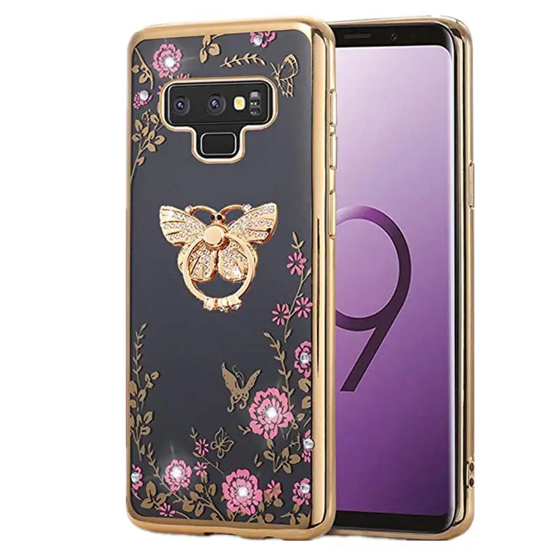 Чехол с блестками для Samsung Galaxy Note 9 8 J7 Neo J3 J5 A3 A5 A7 2016 2017 A10 A30 A40 A50 A70 S10 Plus S10E|Бамперы| |