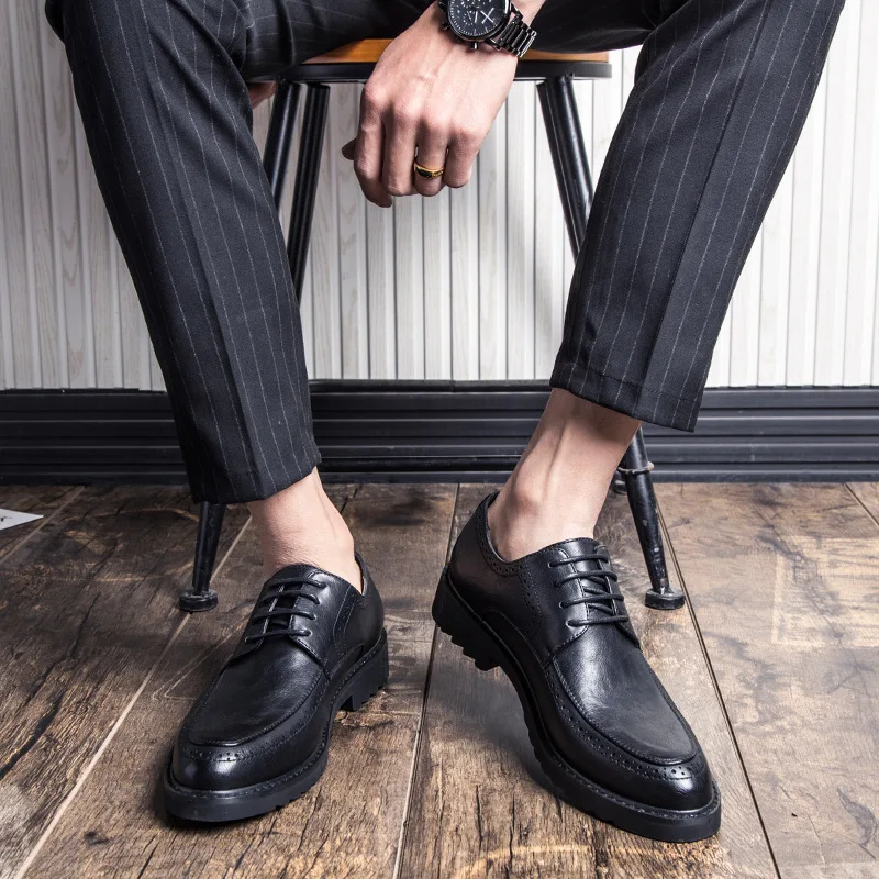 2019 Spring autumn New Arrival Retro Design Men Classic Business Formal Shoes Pointed Toe leather shoes Men Oxford Shoes S4-13
2019 Spring autumn New Arrival Retro Design Men Classic Business Formal Shoes Pointed Toe leather shoes Men Oxford Shoes S4-13