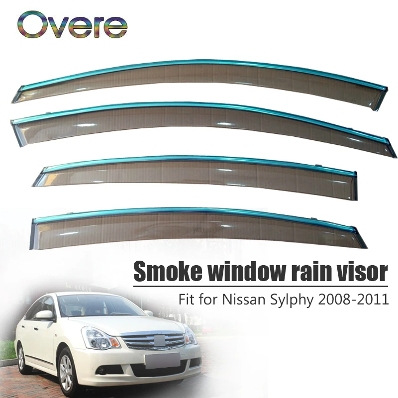 Overe 4Pcs/1Set Smoke Window Rain Visor For Nissan Sylphy 2008 2009 2010 2011 Styling Awnings Shelters Guard Accessories
Overe 4Pcs/1Set Smoke Window Rain Visor For Nissan Sylphy 2008 2009 2010 2011 Styling Awnings Shelters Guard Accessories
