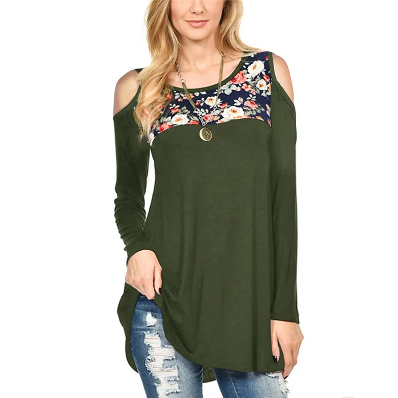 S-XL o neck long sleeve off shoulder t shirt tops autumn spring casual leisure brand floral print top t shirt
S-XL o neck long sleeve off shoulder t shirt tops autumn spring casual leisure brand floral print top t shirt