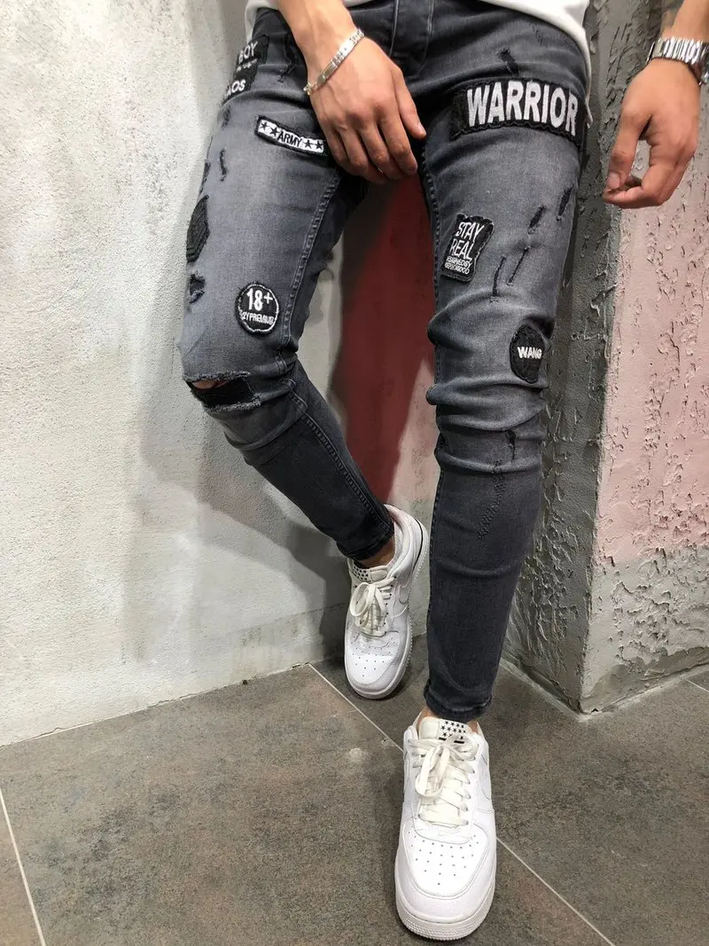 iSuivivor 2021 Men Stylish Ripped Jeans Pants Biker Skinny Slim Straight Frayed Denim Trousers New Fashion Skinny Jeans Men
iSuivivor 2021 Men Stylish Ripped Jeans Pants Biker Skinny Slim Straight Frayed Denim Trousers New Fashion Skinny Jeans Men