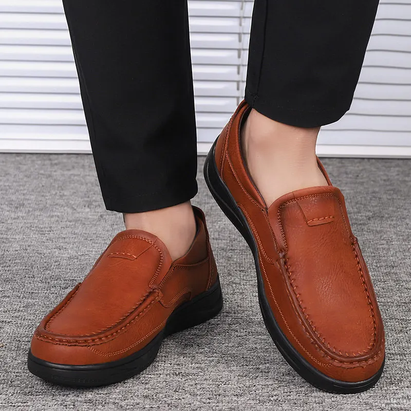 AKZ Spring Summer Loafers Men Casual shoes cow Split Leather Breathable Comfortable Light Male Flats shoes Slip on
AKZ Spring Summer Loafers Men Casual shoes cow Split Leather Breathable Comfortable Light Male Flats shoes Slip on