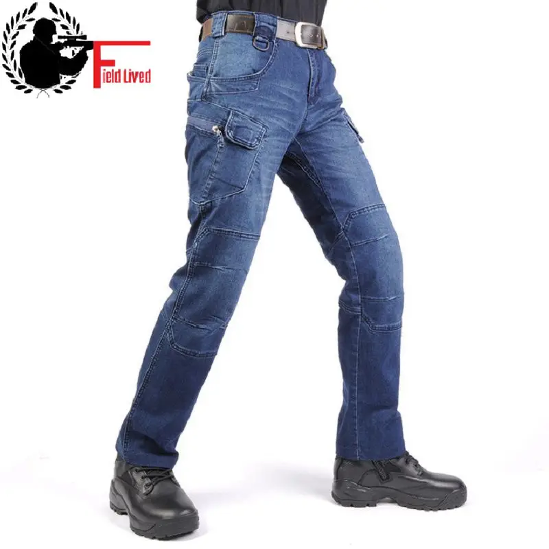 JEANS MEN 2021 Cargo Elastic Waist Jean Pants High Quality Clearance Tactical Denim Multi Pocket Male Trouser Cargo Jeans Men
JEANS MEN 2021 Cargo Elastic Waist Jean Pants High Quality Clearance Tactical Denim Multi Pocket Male Trouser Cargo Jeans Men