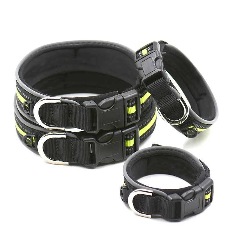 Nylon Pet collar Adjustable reflective Small and medium dog collar hang dog tag Traction dog collars Comfortable Dog necklace
Nylon Pet collar Adjustable reflective Small and medium dog collar hang dog tag Traction dog collars Comfortable Dog necklace