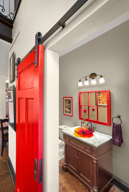 DIYHD 5FT-10FT Rustic Black Classic Sliding Barn Door Hardware Barn Wood Door Sliding Track Kit
DIYHD 5FT-10FT Rustic Black Classic Sliding Barn Door Hardware Barn Wood Door Sliding Track Kit