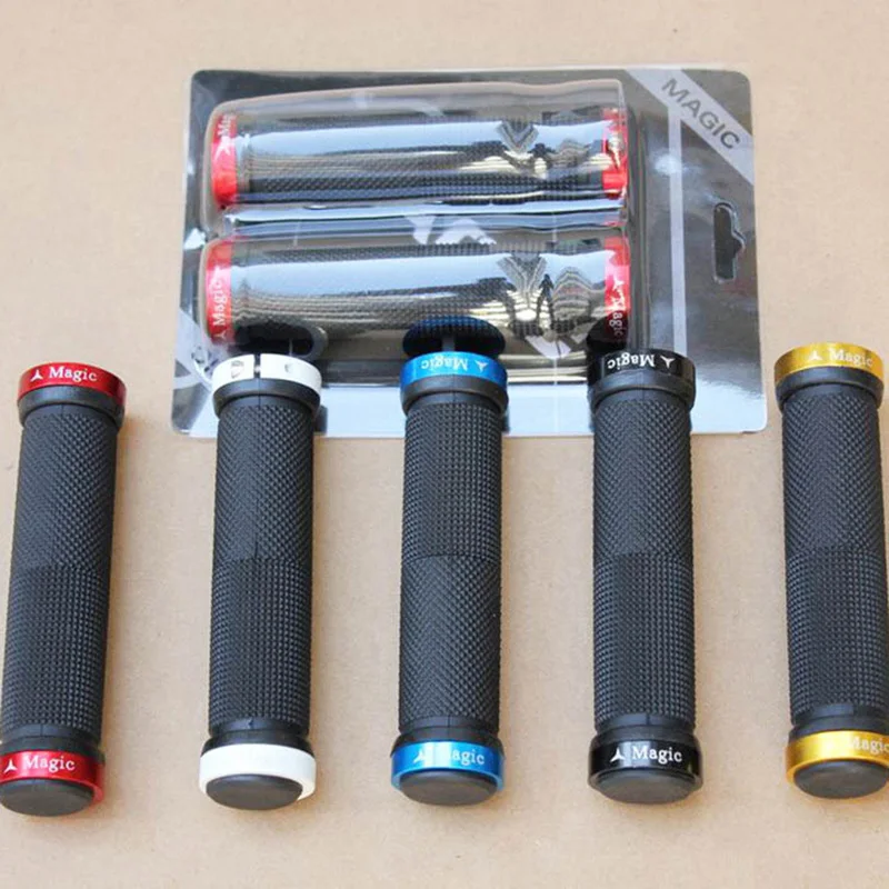 Bicycle Grips Handlebar Cycling Lockable Handle Grip MTB Road Bike Aluminum Alloy + Rubber 5 Colors Bike Handlebar Bicycle Grips
Bicycle Grips Handlebar Cycling Lockable Handle Grip MTB Road Bike Aluminum Alloy + Rubber 5 Colors Bike Handlebar Bicycle Grips