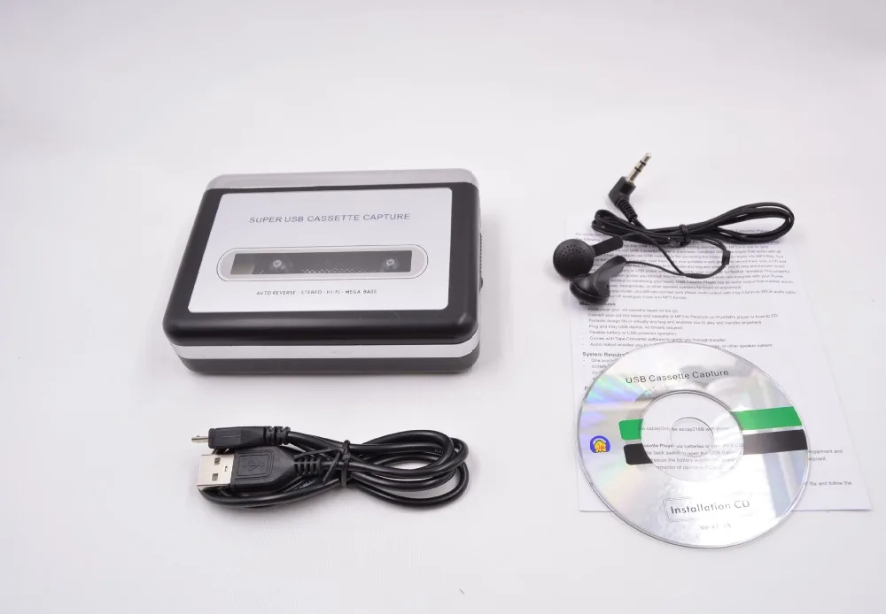 REDAMIGO Кассетный захват для MP3 ПК супер USB конвертер Cassette to CRP218|cassette mp3 converter|usb cassetteusb
