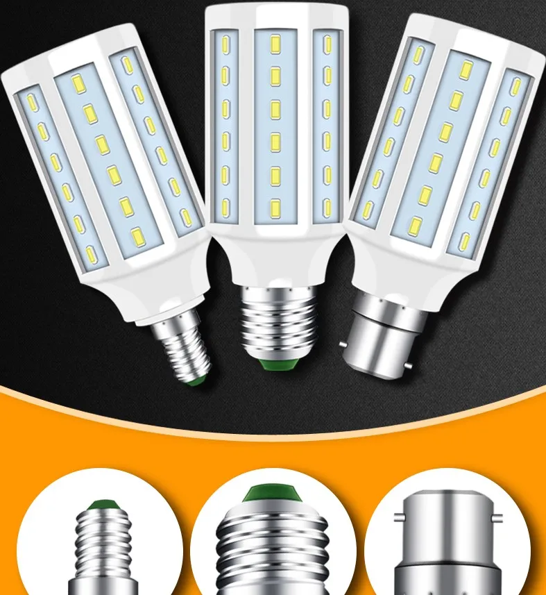 E27 E14 B22 E40 LED white warm yellow light high power bedroom living room factory workshop lighting home energy-saving light
E27 E14 B22 E40 LED white warm yellow light high power bedroom living room factory workshop lighting home energy-saving light