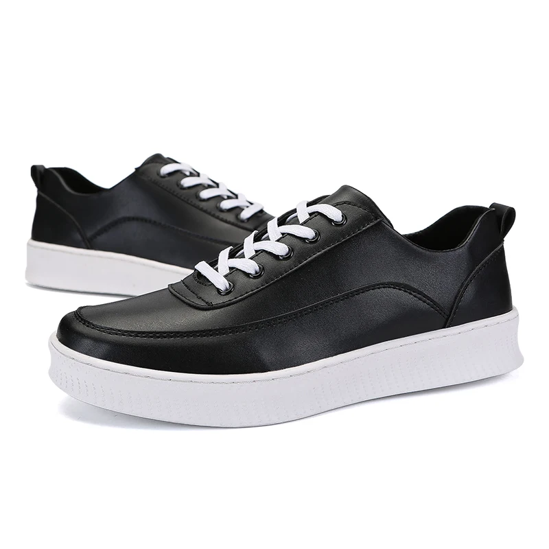LAISUMK 2020 New Men Brand Casual Shoes Solid Color Lace-Up Increase Within Breathable Shoes Leather Flats Shoe Mens Footwear
LAISUMK 2020 New Men Brand Casual Shoes Solid Color Lace-Up Increase Within Breathable Shoes Leather Flats Shoe Mens Footwear