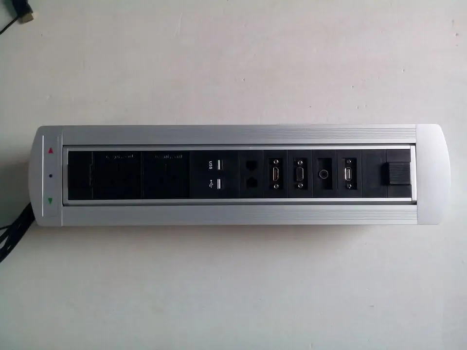 Australia New Zealand With HDMI,USB,VGA,Audio desktop power plug socket outlet box for meeting table desk built in mounting clip
Australia New Zealand With HDMI,USB,VGA,Audio desktop power plug socket outlet box for meeting table desk built in mounting clip