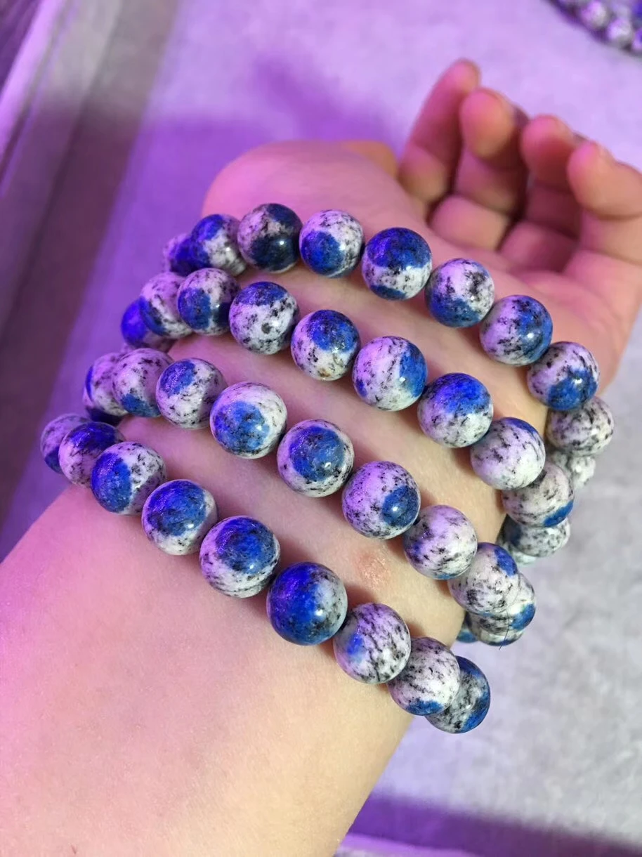 Top Quality Natural K2 Jasper Volcanic Big Blue Bracelet Gemstone Woman Crystal Stretch 9mm 10mm 11mm Round Bead Bracelet AAAAA
Top Quality Natural K2 Jasper Volcanic Big Blue Bracelet Gemstone Woman Crystal Stretch 9mm 10mm 11mm Round Bead Bracelet AAAAA