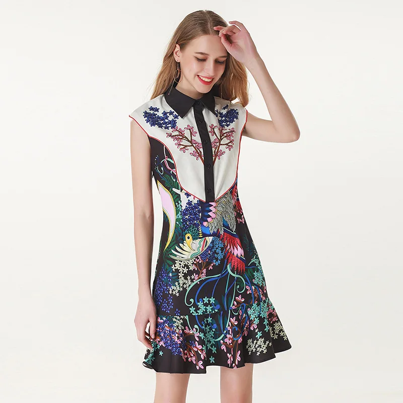 summer women clothing dresses short 2019 fashion elegant slim Ruffles diamonds sleeveless casual sweet print office lady dress
summer women clothing dresses short 2019 fashion elegant slim Ruffles diamonds sleeveless casual sweet print office lady dress