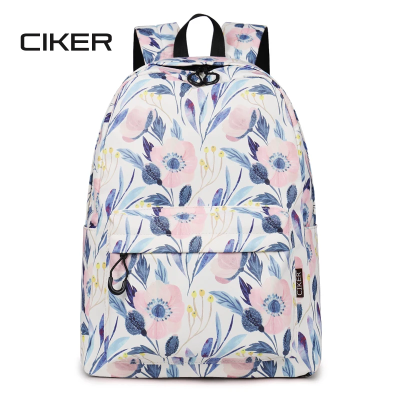 CIKER Waterproof Flower Printing Backpack Women School Bags Students Back Pack Female Laptop Cute Book Bag for Girls Mochilas
CIKER Waterproof Flower Printing Backpack Women School Bags Students Back Pack Female Laptop Cute Book Bag for Girls Mochilas