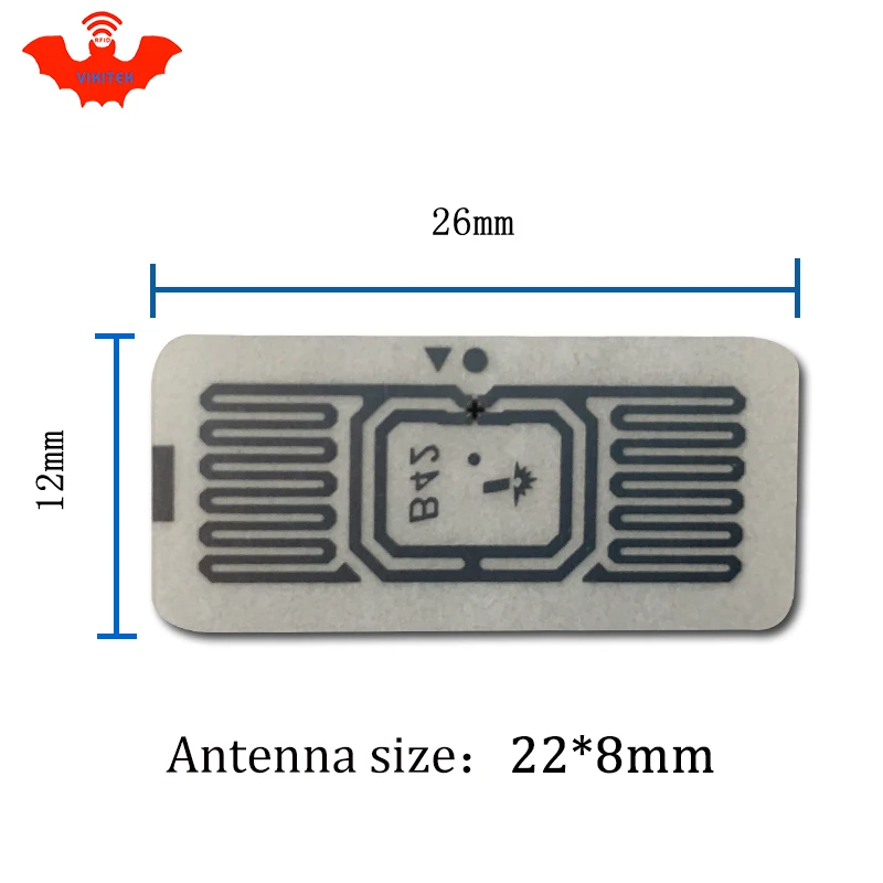 Rfid метка UHF наклейка Impinj B42 влажная инкрустация 915mhz868mhz 860 960MHZ Higgs3 EPC 6C 50 шт.