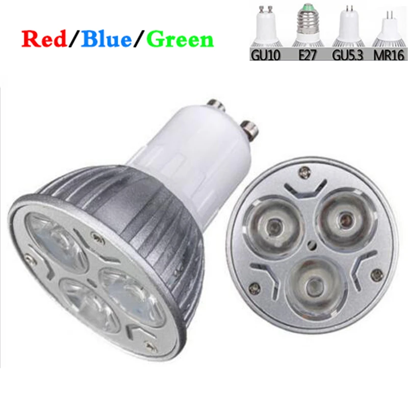 10pcs/lot GU10 E27 GU5.3 MR16 Epistar led spotlight Bulb Lamp 3W Warm white/cold white Red Green Blue AC220V DC12V Free Shipping
10pcs/lot GU10 E27 GU5.3 MR16 Epistar led spotlight Bulb Lamp 3W Warm white/cold white Red Green Blue AC220V DC12V Free Shipping