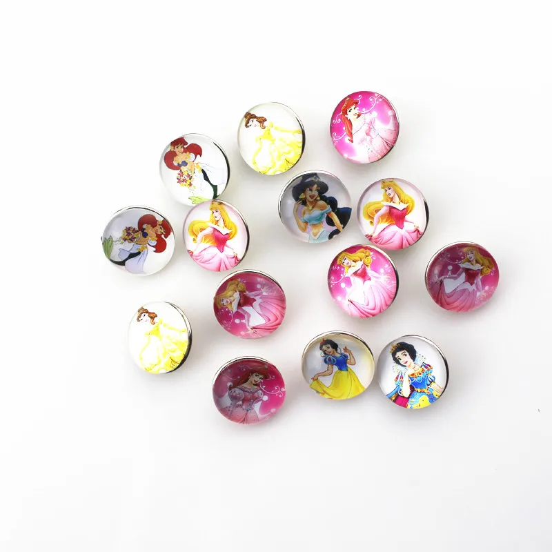 20pcs/lot Mix Princess Snap Buttons for 18mm Snap Pendants Bracelet&Bangles DIY Snap Jewelry Charms
20pcs/lot Mix Princess Snap Buttons for 18mm Snap Pendants Bracelet&Bangles DIY Snap Jewelry Charms