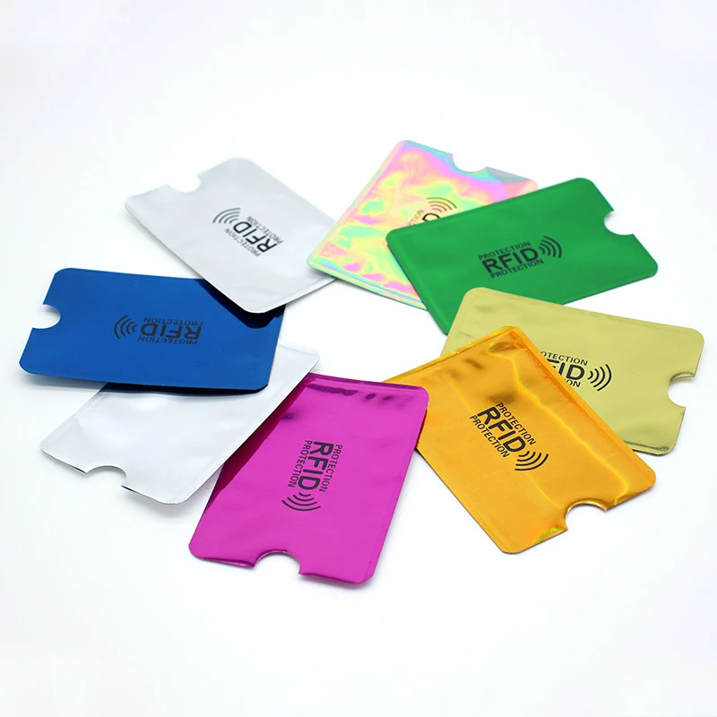 10 Pcs Multicolor Anti Rfid Card Holder Blocking Reader Lock ID Bank Credit Card Anti Degaussing Protector Case Aluminium Metal
10 Pcs Multicolor Anti Rfid Card Holder Blocking Reader Lock ID Bank Credit Card Anti Degaussing Protector Case Aluminium Metal