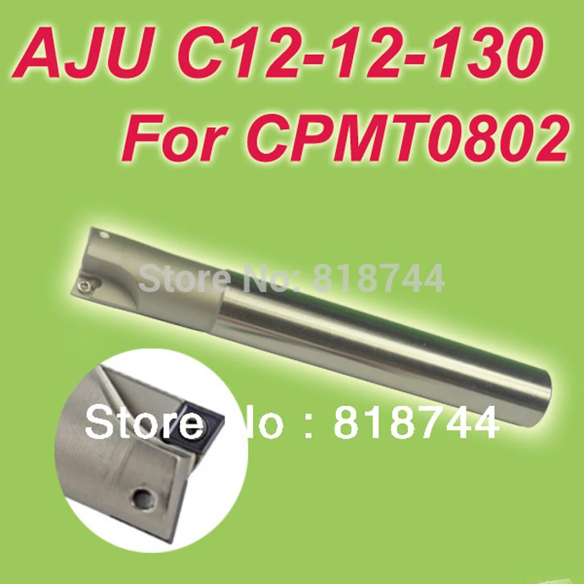 Free Shiping TJU/AJU C12-12-130 Dia 12mm Insertable Bore Drilling End Mill Cutting Tools Arbor for CPMT080204
Free Shiping TJU/AJU C12-12-130 Dia 12mm Insertable Bore Drilling End Mill Cutting Tools Arbor for CPMT080204