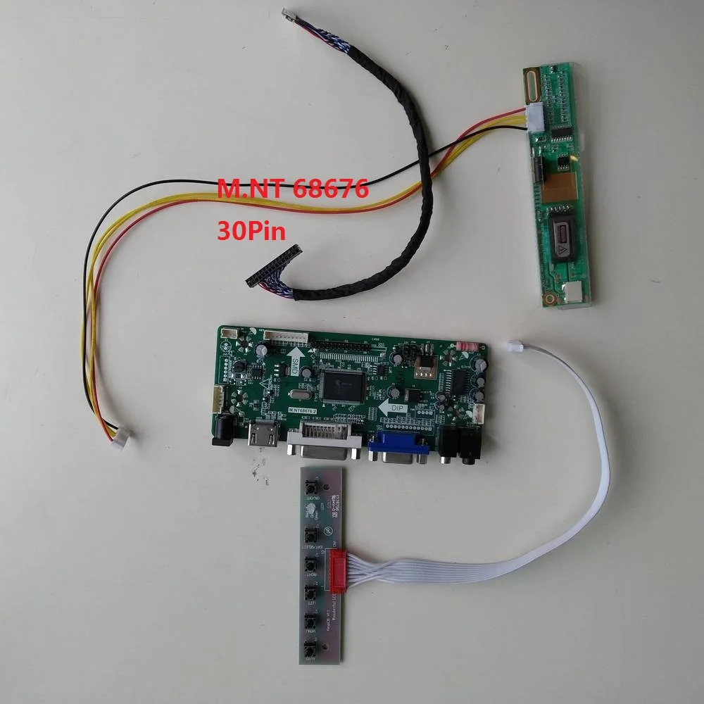 Комплект для LP154WP1 TLA2 драйвер экран сигнала VGA 15 4 "плата контроллера 30pin 1 лампы