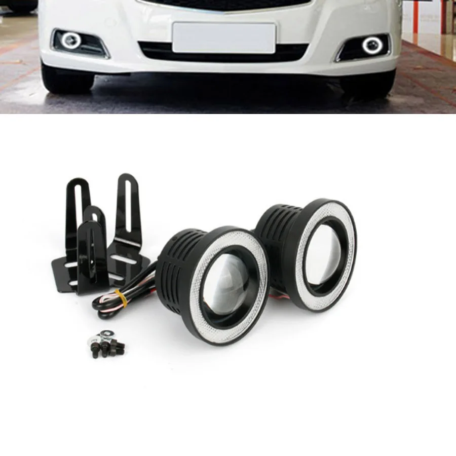 LED Fog Lamp Assembly Fog Light Daytime running light With Lens COB Halo Angel Eyes Rings For VW Polo
LED Fog Lamp Assembly Fog Light Daytime running light With Lens COB Halo Angel Eyes Rings For VW Polo