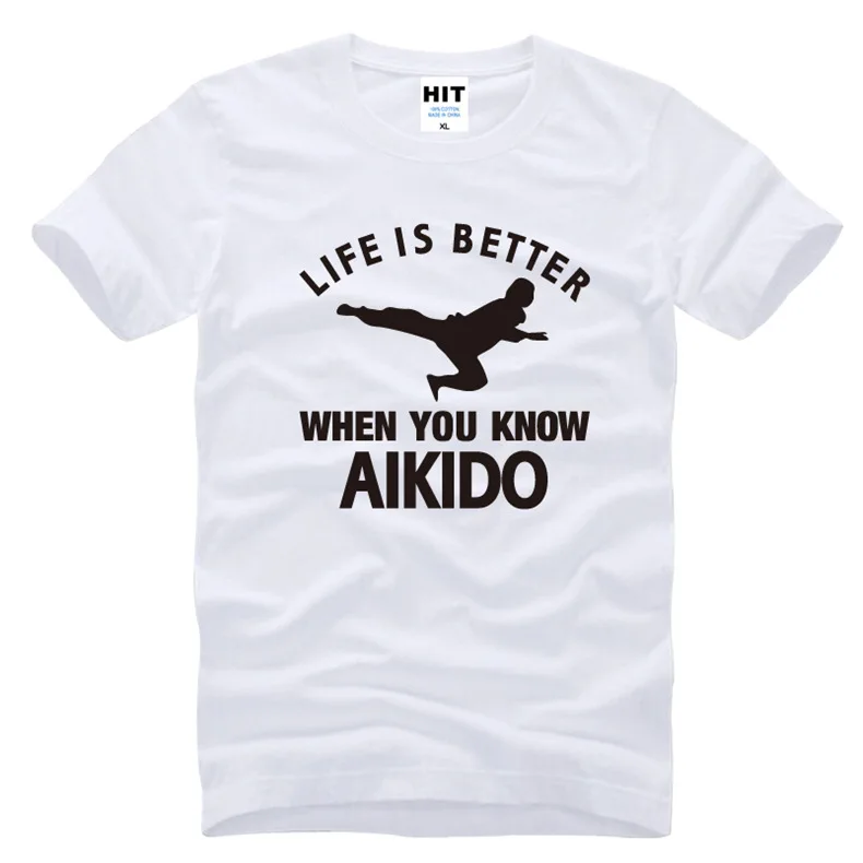 Life Is Better When You Know Aikido Creative Printed Mens Men T Shirt Tshirt 2016 New Short Sleeve O Neck Casual T-shirt Tee
Life Is Better When You Know Aikido Creative Printed Mens Men T Shirt Tshirt 2016 New Short Sleeve O Neck Casual T-shirt Tee
