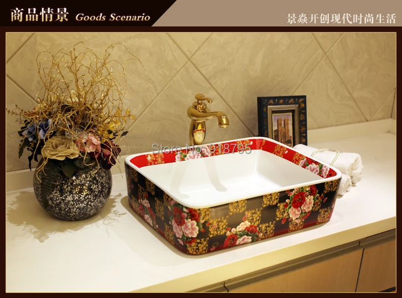 Free shipping bathroom counter top sinks rectanglie wash basin popular in europe art basin JY-51112
Free shipping bathroom counter top sinks rectanglie wash basin popular in europe art basin JY-51112