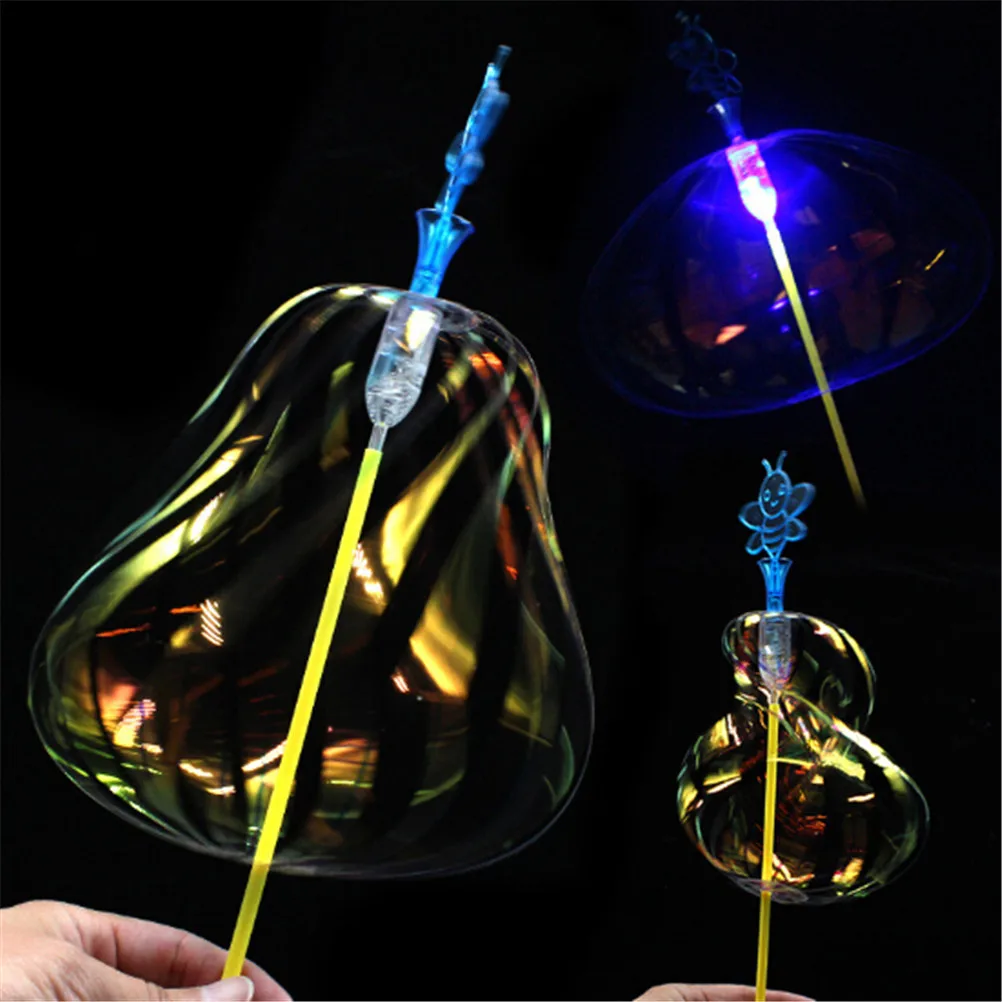 Fashion 1PC Rainbow Magic Stick Wand LED Bubble Flower Colorful Shining Light Toy Special Tricks Spinning Wedding Party
Fashion 1PC Rainbow Magic Stick Wand LED Bubble Flower Colorful Shining Light Toy Special Tricks Spinning Wedding Party