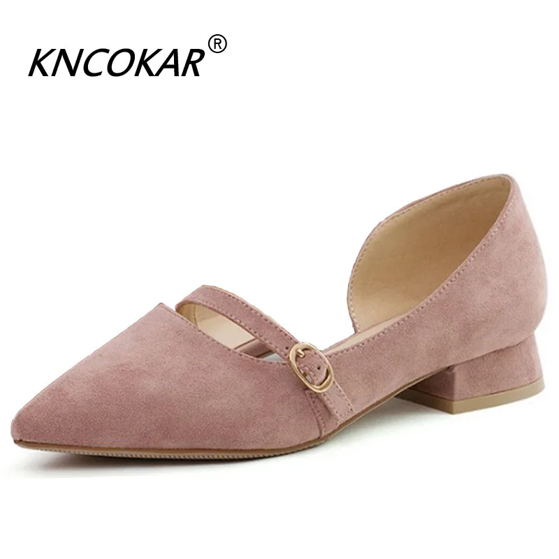 Spring And Autumn New Style Shallow Mouth Thick Heel Single Shoes Pointed Small And Pure And Fresh Women's Shoes Size 34 - 40
Spring And Autumn New Style Shallow Mouth Thick Heel Single Shoes Pointed Small And Pure And Fresh Women's Shoes Size 34 - 40