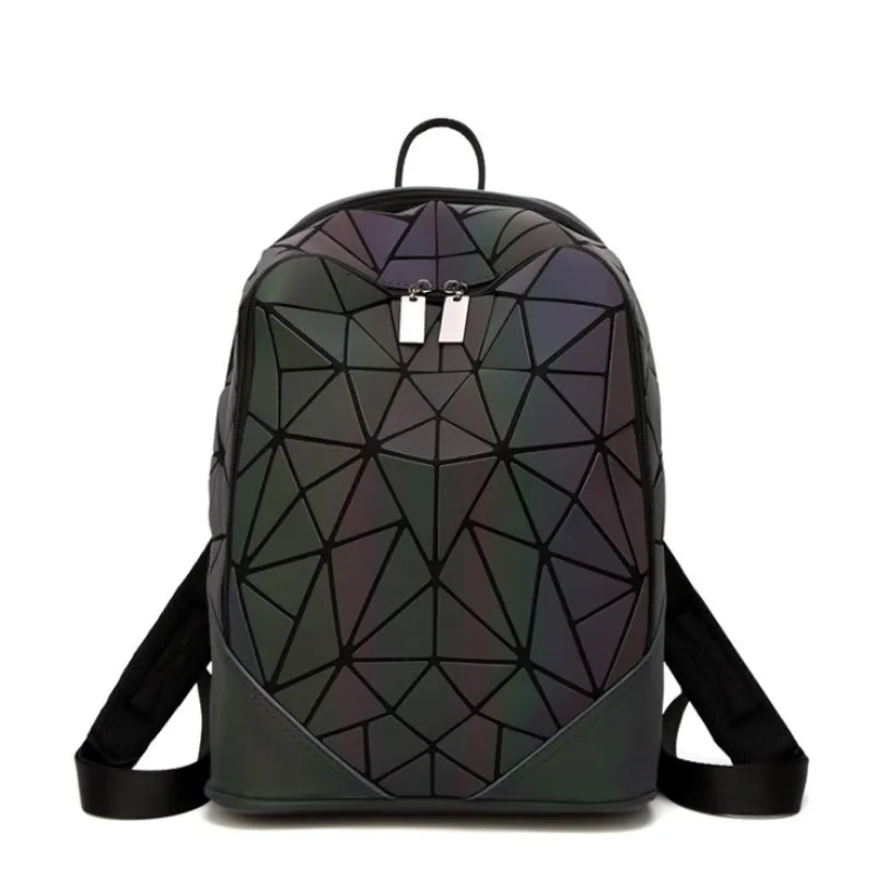 Fashion Women Backpack PVC Geometric Luminous Backpack 2018 New Travel Bags for School Back Pack Holographic Backpacks
Fashion Women Backpack PVC Geometric Luminous Backpack 2018 New Travel Bags for School Back Pack Holographic Backpacks