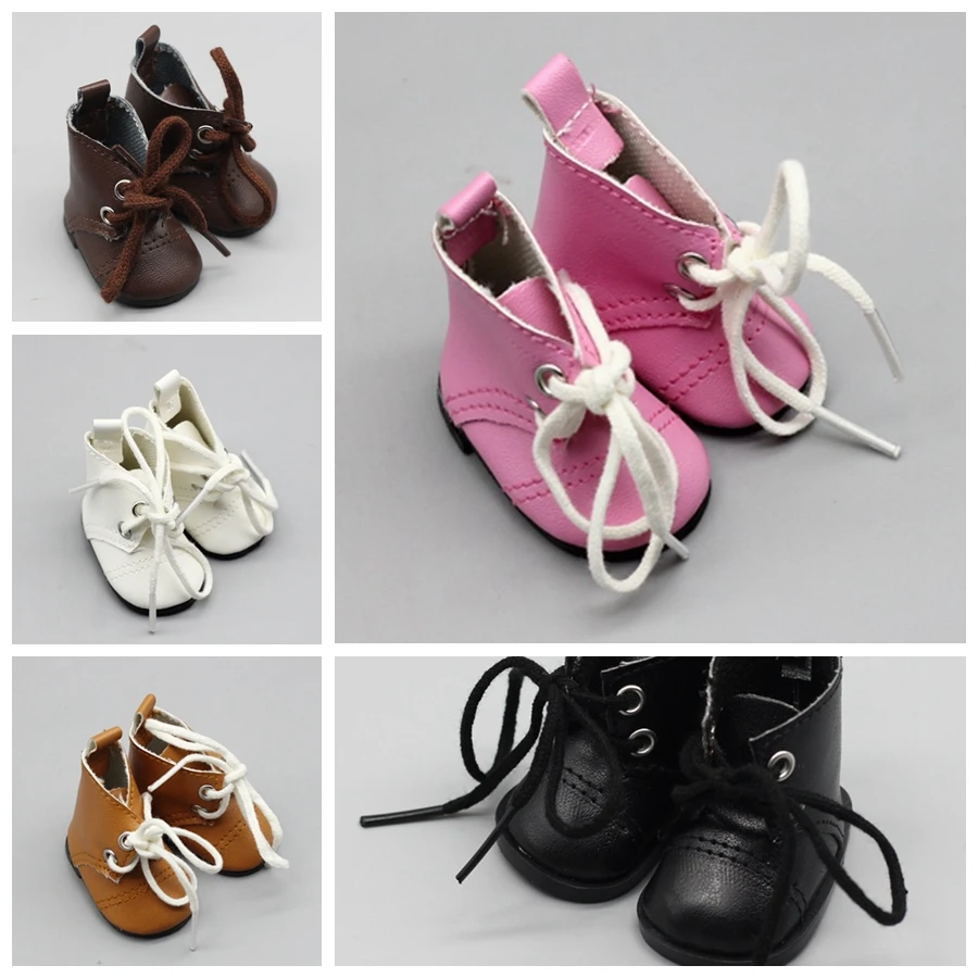 1 Pair 5*2.8cm PU Leather Cute Doll Boot Shoes Adorable Party Ankle Strap PU Leather Shoes For 1/6 Doll Clothing Accessories
1 Pair 5*2.8cm PU Leather Cute Doll Boot Shoes Adorable Party Ankle Strap PU Leather Shoes For 1/6 Doll Clothing Accessories