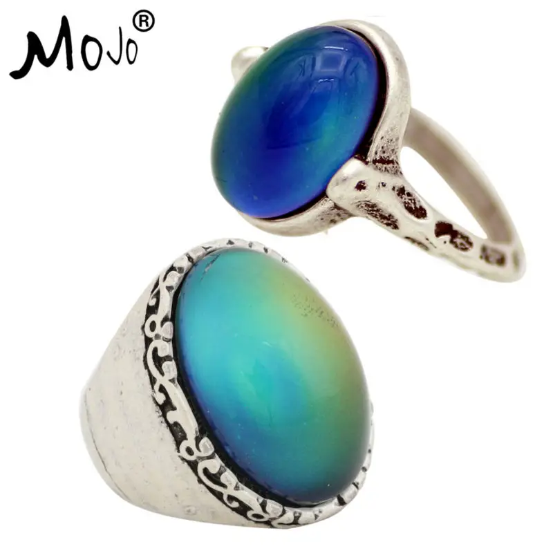2PCS Vintage Ring Set of Rings on Fingers Mood Ring That Changes Color Wedding Rings of Strength for Women Men Jewelry RS050-026
2PCS Vintage Ring Set of Rings on Fingers Mood Ring That Changes Color Wedding Rings of Strength for Women Men Jewelry RS050-026