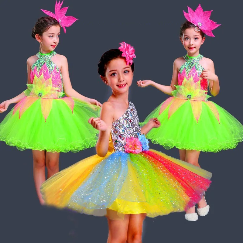 Songyuexia Children's dance costumes children's sequins princess petti skirt girls chorus stage dancewear
Songyuexia Children's dance costumes children's sequins princess petti skirt girls chorus stage dancewear